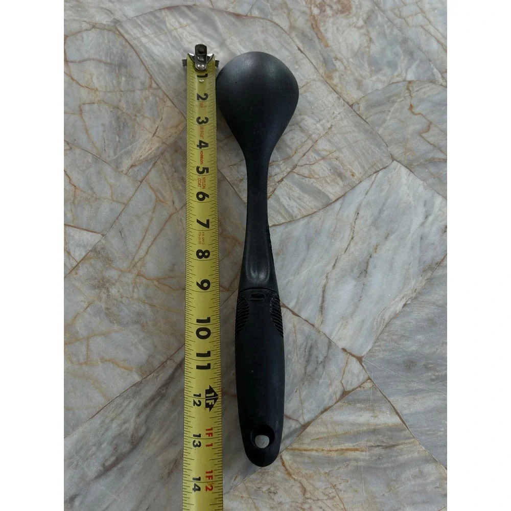 OXO Good Grips Black Nylon Solid Spoon Non-Stick Safe Cooking Serving Utensil